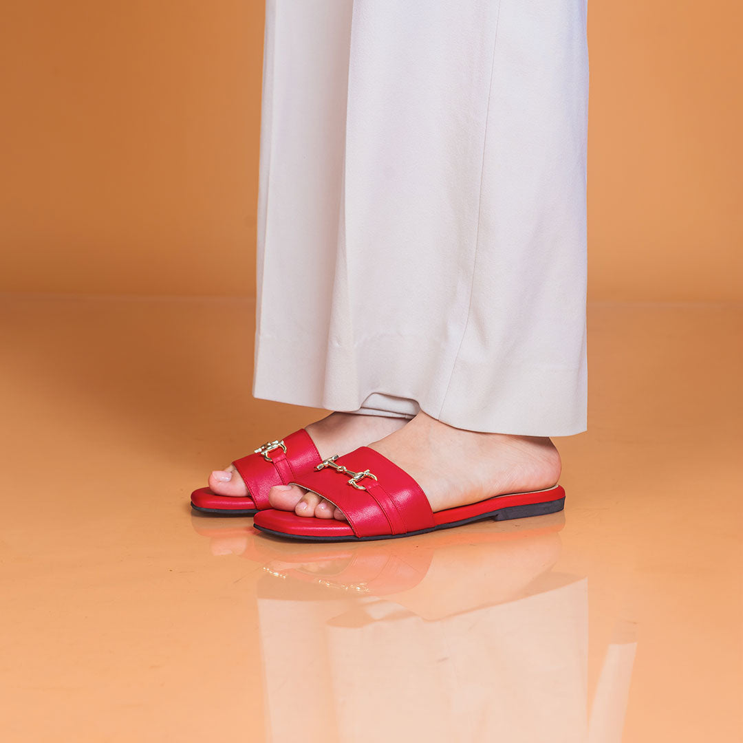SANDALIAS ALBA 01 II ROJO