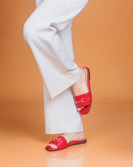 SANDALIAS ALBA 01 II ROJO