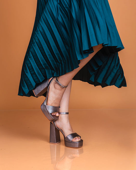 SANDALIAS ALMA 03 II PLATA