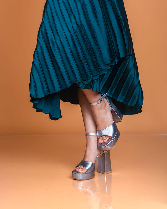 SANDALIAS CAROLINA II PLATA
