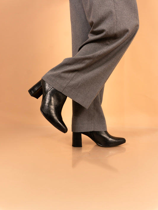 BOTINES ISABELLA M01 II NEGRO