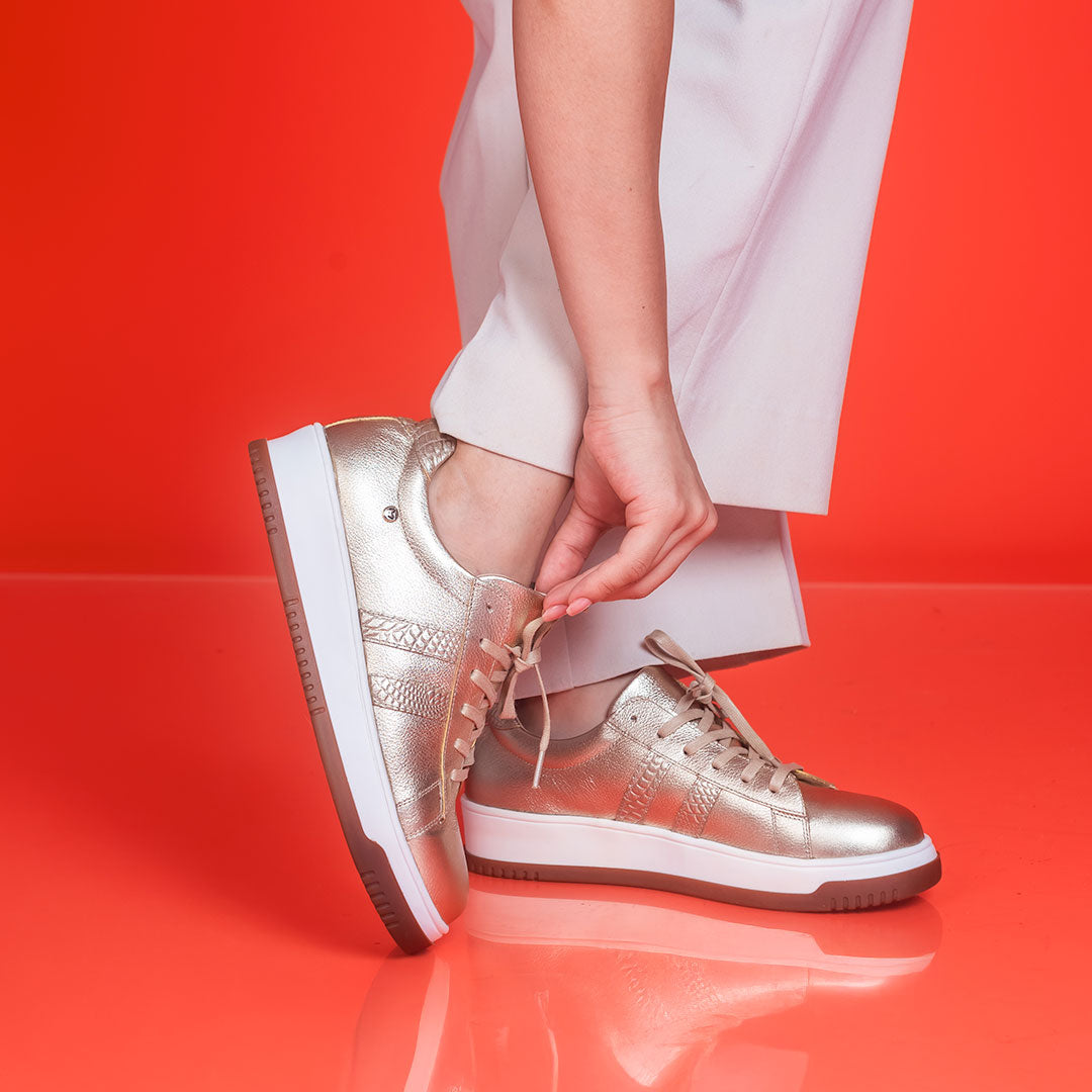 ZAPATILLAS VALENTINA M05 II DORADO
