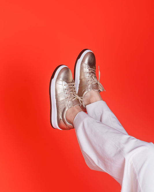 ZAPATILLAS VALENTINA M05 II DORADO
