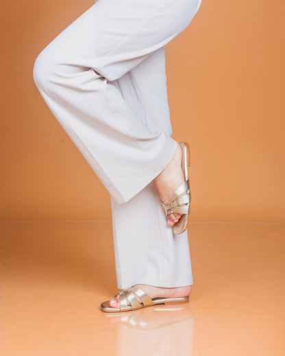SANDALIAS ALBA 02 II DORADO