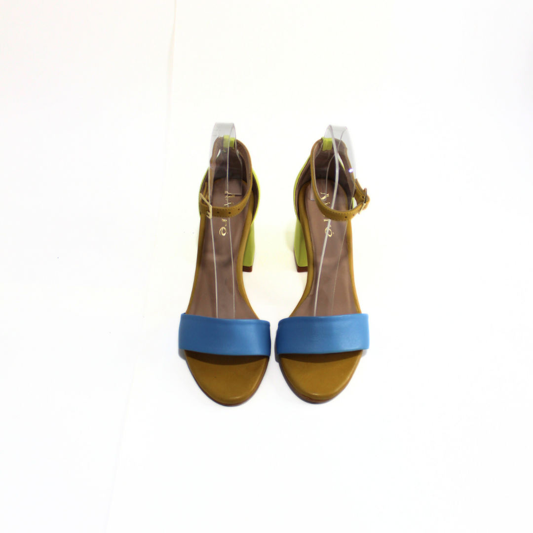 TACOS AMARANTA V009 / AMARILLO, TURQUESA Y LIMÓN