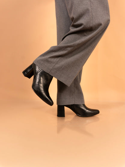BOTINES ISABELLA M01 II NEGRO
