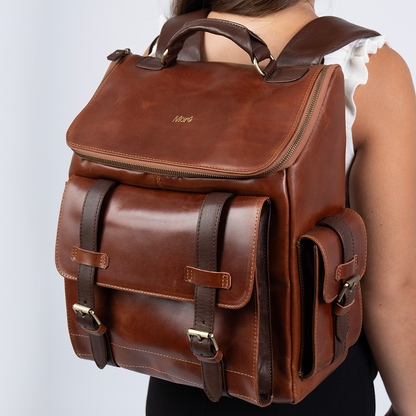 MOCHILA OMAR I CHOCOLATE